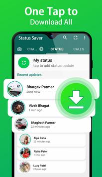 Statut Saver pour WhatsApp Affiche