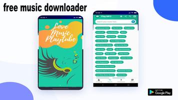 MP3 Music Downloader পোস্টার