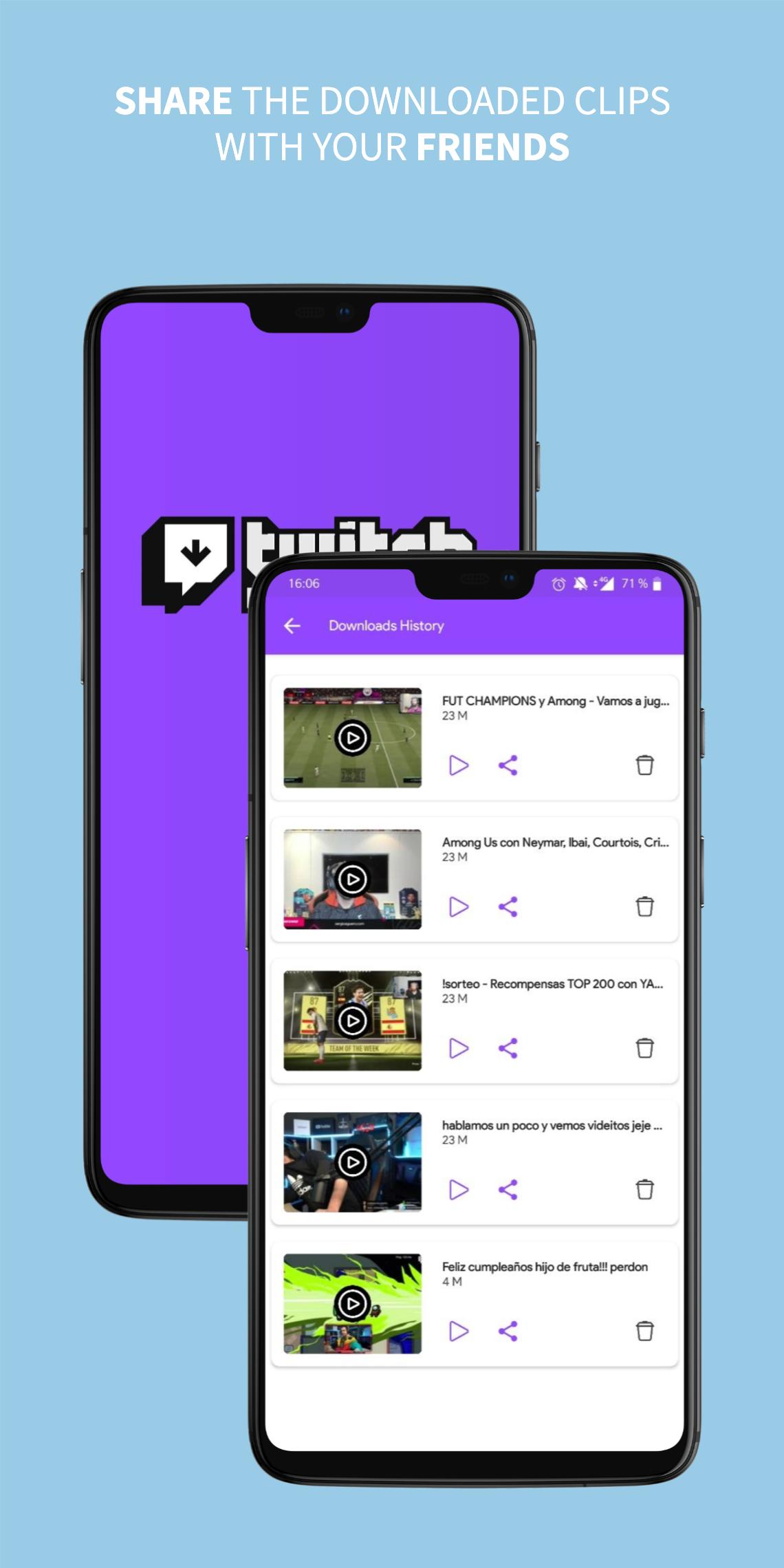 下载twitch视频 从twitch下载剪辑安卓下载 安卓版apk 免费下载