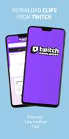 Downloader for Twitch Videos โปสเตอร์