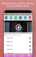 برنامه‌نما All hd Video downloader عکس از صفحه