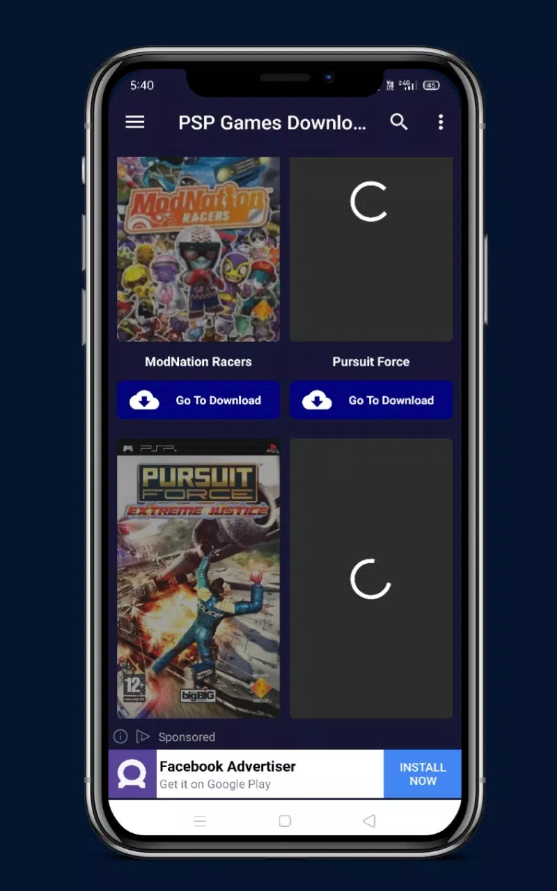 PSP GAME: EMULATOR AND ROMS for Android