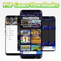 PSP GAMES Emulator - Download PSX PS2 ISO&CSO Roms постер