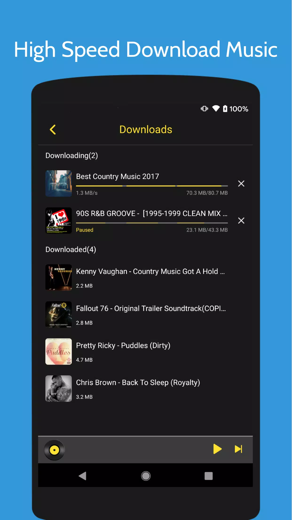 Music Downloader 2020 Free Mp3 Song Download APK pour Android Télécharger