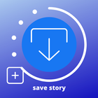 Download story video icon