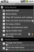 Chore Checklist Cloud Connector capture d'écran 1