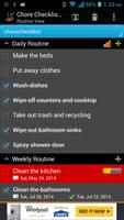 Chore Checklist - Lite Affiche