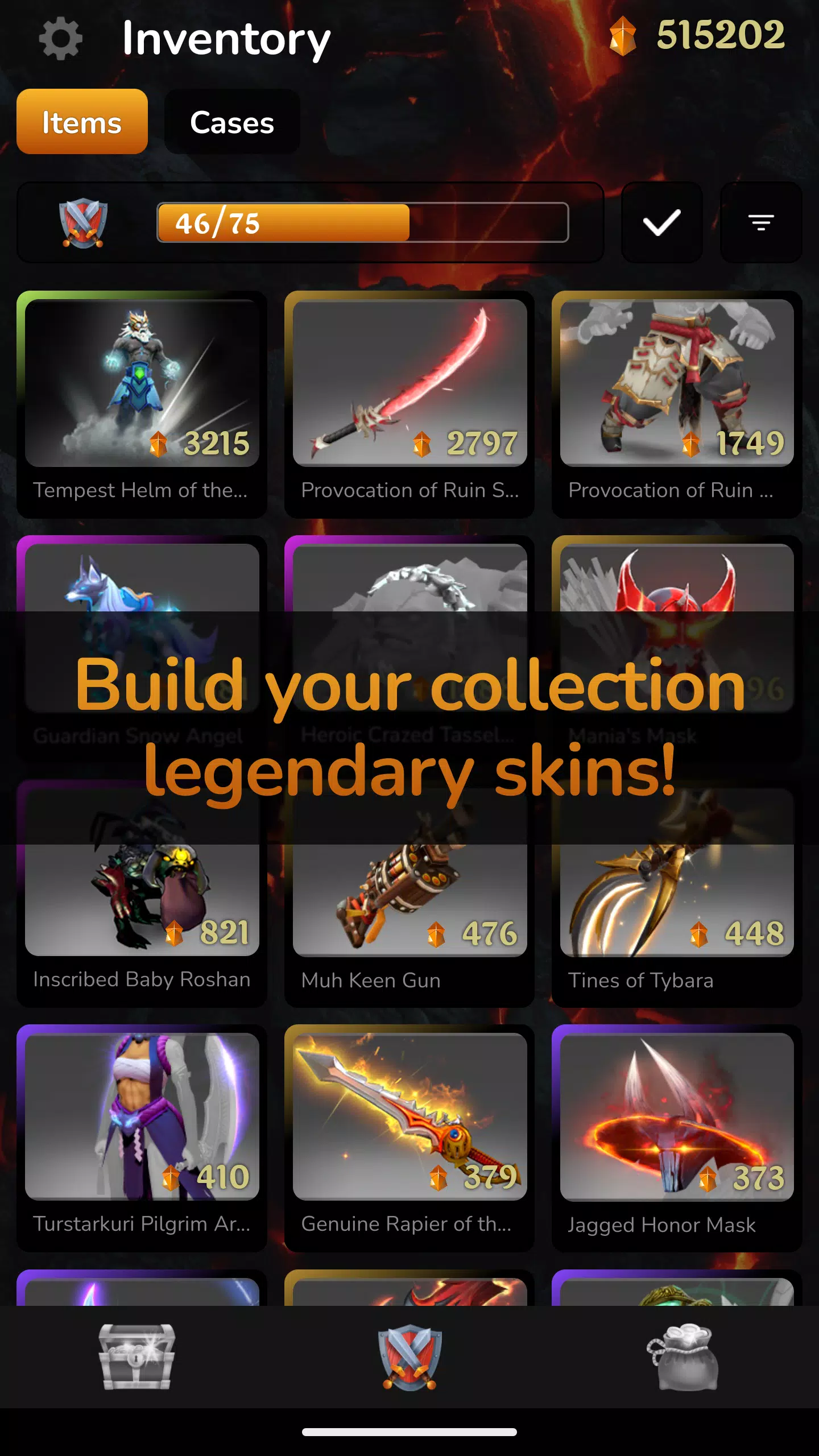 Cases Simulator for Dota 2