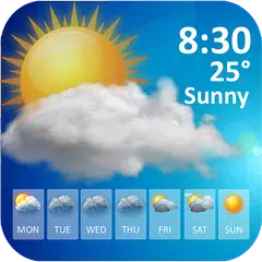 Weather forecast weather today – widget and clock APK download