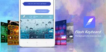 Flash Keyboard - Emoji & Theme