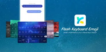 Flash Keyboard Emoji