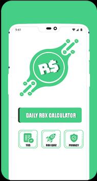 Download Daily Free Rbx Calculator Rubuxator Apk For Android Latest Version - rbx daily