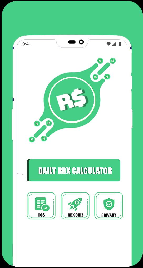 Daily Free Rbx Calculator Rubuxator For Android Apk Download - about robux and tix calculator for roblox ios app store version