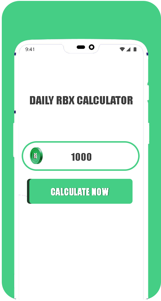 Daily Free RBX Calculator - Rubuxator for Android - APK Download - 