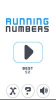 Running Numbers Delete Affiche