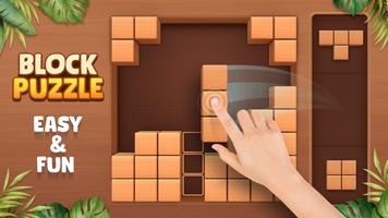 Block Puzzle-Wood Block Puzzle Affiche