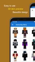 Anime Boy Skins for MCPE capture d'écran 2