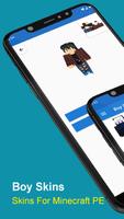 Cool Boy Skins for MCPE 海报