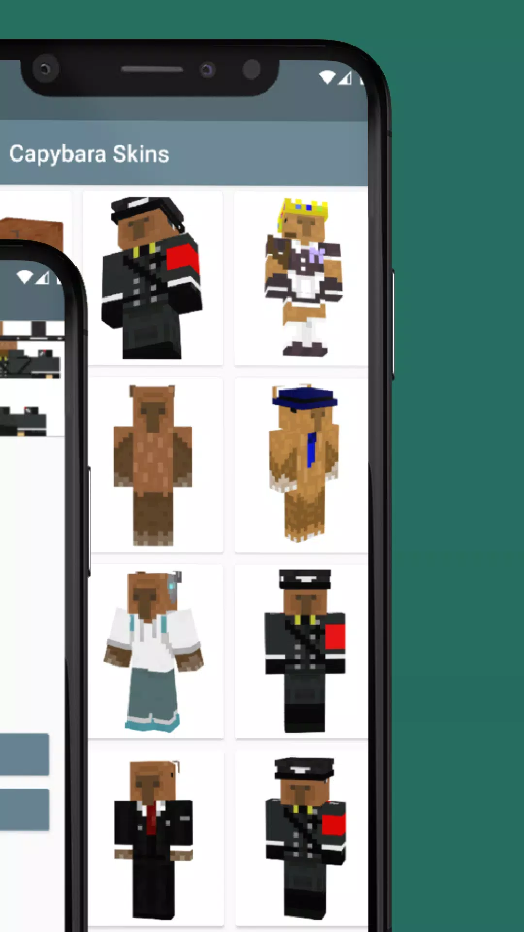 Capybara Minecraft Skins