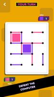 Dots and Boxes Board Game Affiche