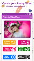 Photo Funimate Video PickU maker Vinkle Editor اسکرین شاٹ 1