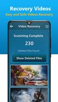 Récupération vidéo - Restaurer toutes les vidéos capture d'écran 2