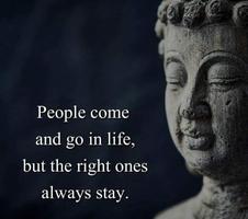 Lord Buddha HD Wallpapers with Quotes capture d'écran 1