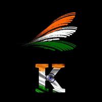 Indian Flag Alphabets Letters imagem de tela 2