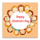 Happy Children's Day - Greetings-icoon