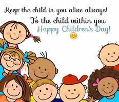 Happy Children's Day - Greetings Plakat