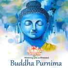 Buddha Purnima & Vesak Day - Buddha's Birthday آئیکن