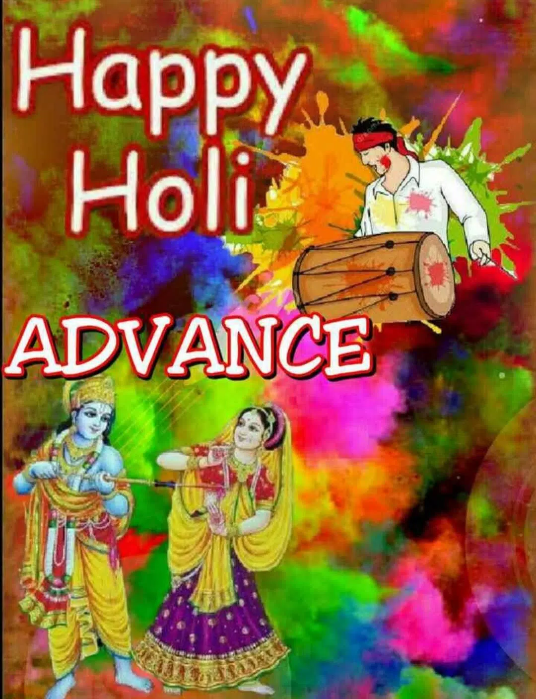 Happy Holi Greetings in Advance APK for Android Download