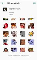 MOONMOON_OW Emote Stickers - WAStickerApps capture d'écran 1