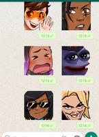 MOONMOON_OW Emote Stickers - WAStickerApps capture d'écran 3