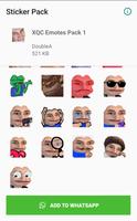 xQcOW Emote Stickers  - WAStickerApps capture d'écran 1