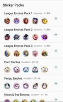 Poster Complete League Sticker Collection - WAStickerApps