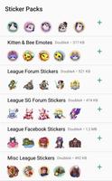 Complete League Sticker Collection - WAStickerApps اسکرین شاٹ 1