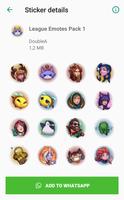 Complete League Sticker Collection - WAStickerApps ภาพหน้าจอ 2