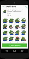 Pepe Stickers Collection Ekran Görüntüsü 1