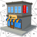House Polygon Color By Number