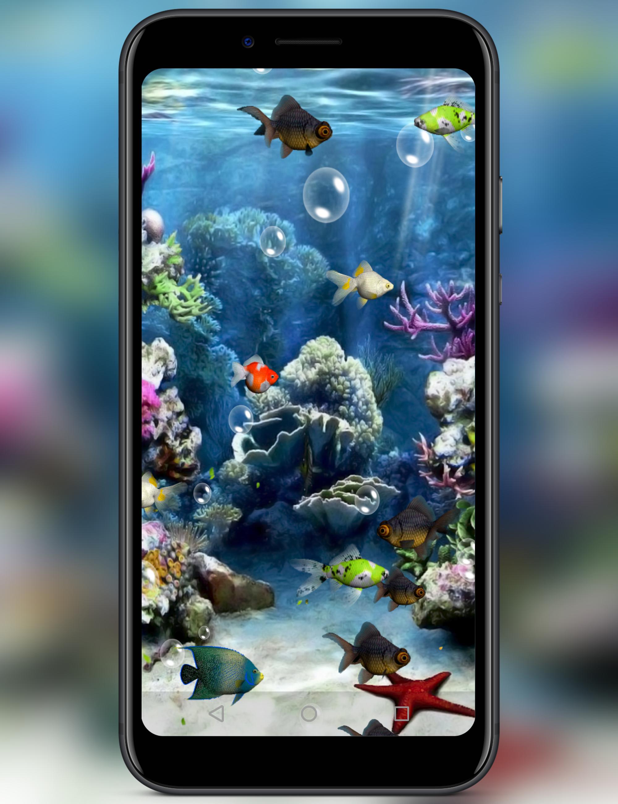Живые аквариумы на телефон. Живой аквариум. Аквариум 3д. Живые рыбки. Аквариум на заставку телефона андроид.