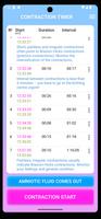 Contraction Timer plakat