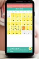 Schwangerschaftskalender Plakat