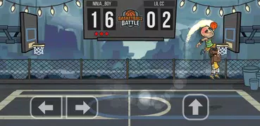 バスケットボールの試合: Basketball Battle