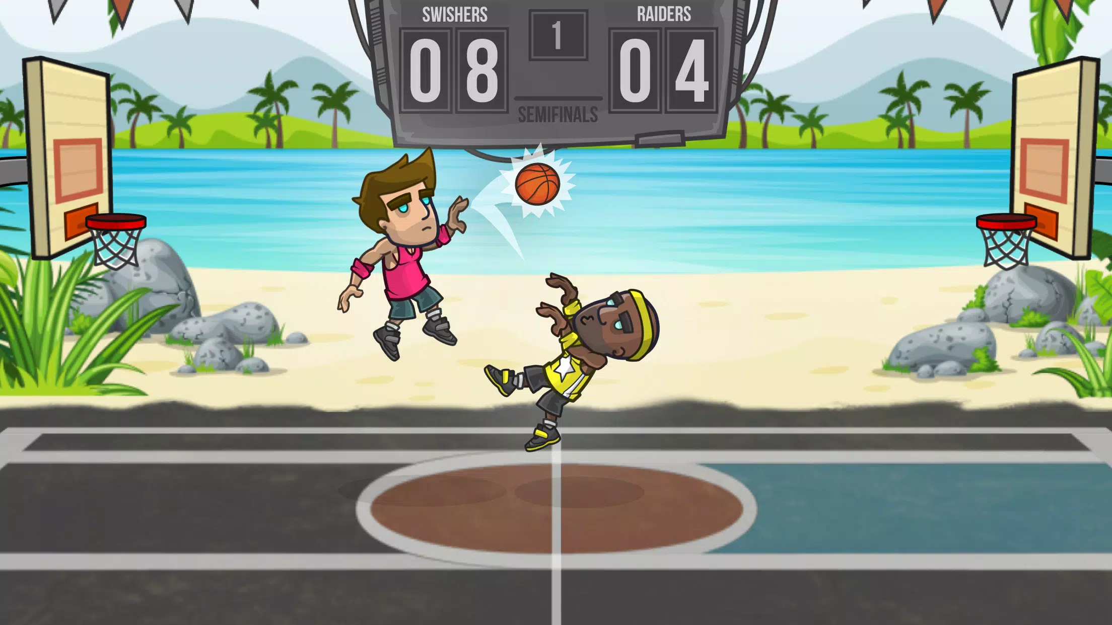篮球赛: Basketball Battle