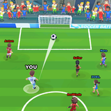 Fußballspiel: Soccer Battle Zeichen