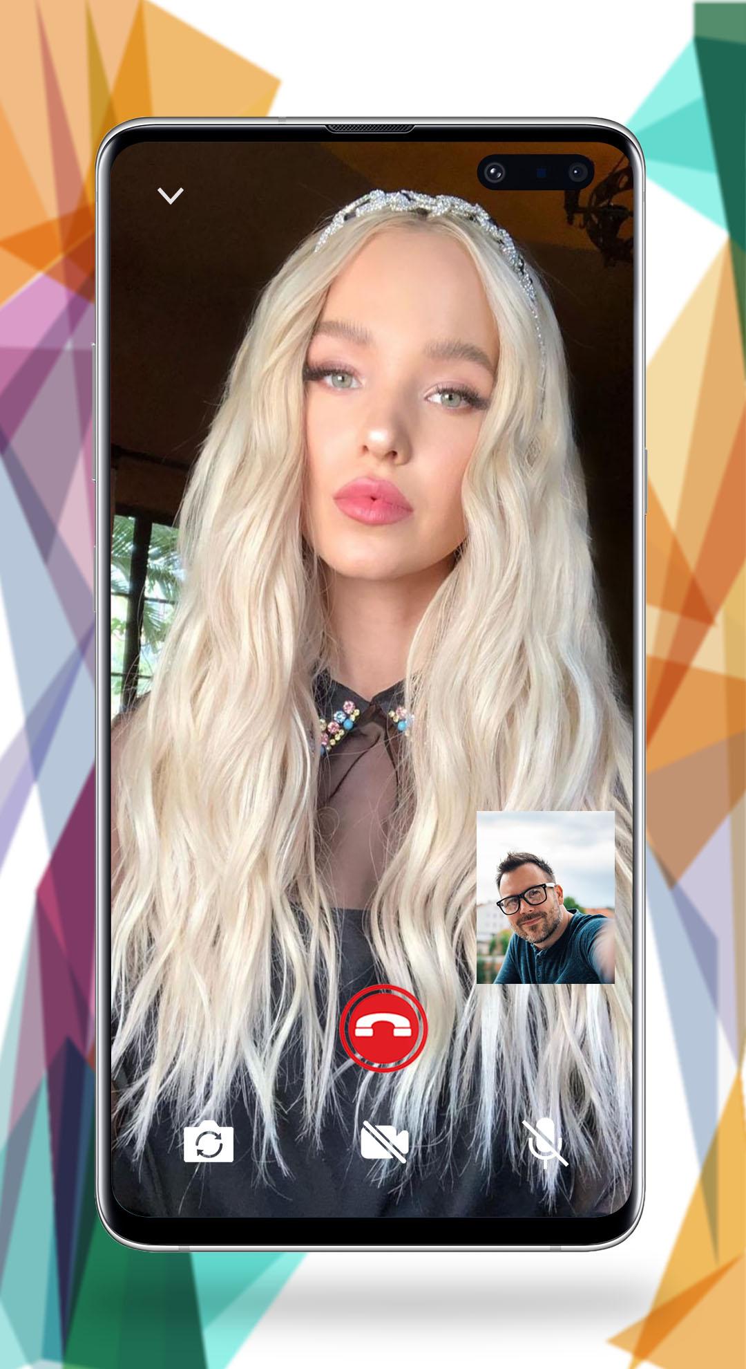 Android 用の Dove Cameron Fake Call Fake Video Call Apk をダウンロード