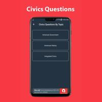 US Citizenship Test syot layar 1