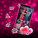 Kiss Heart Lover Theme APK