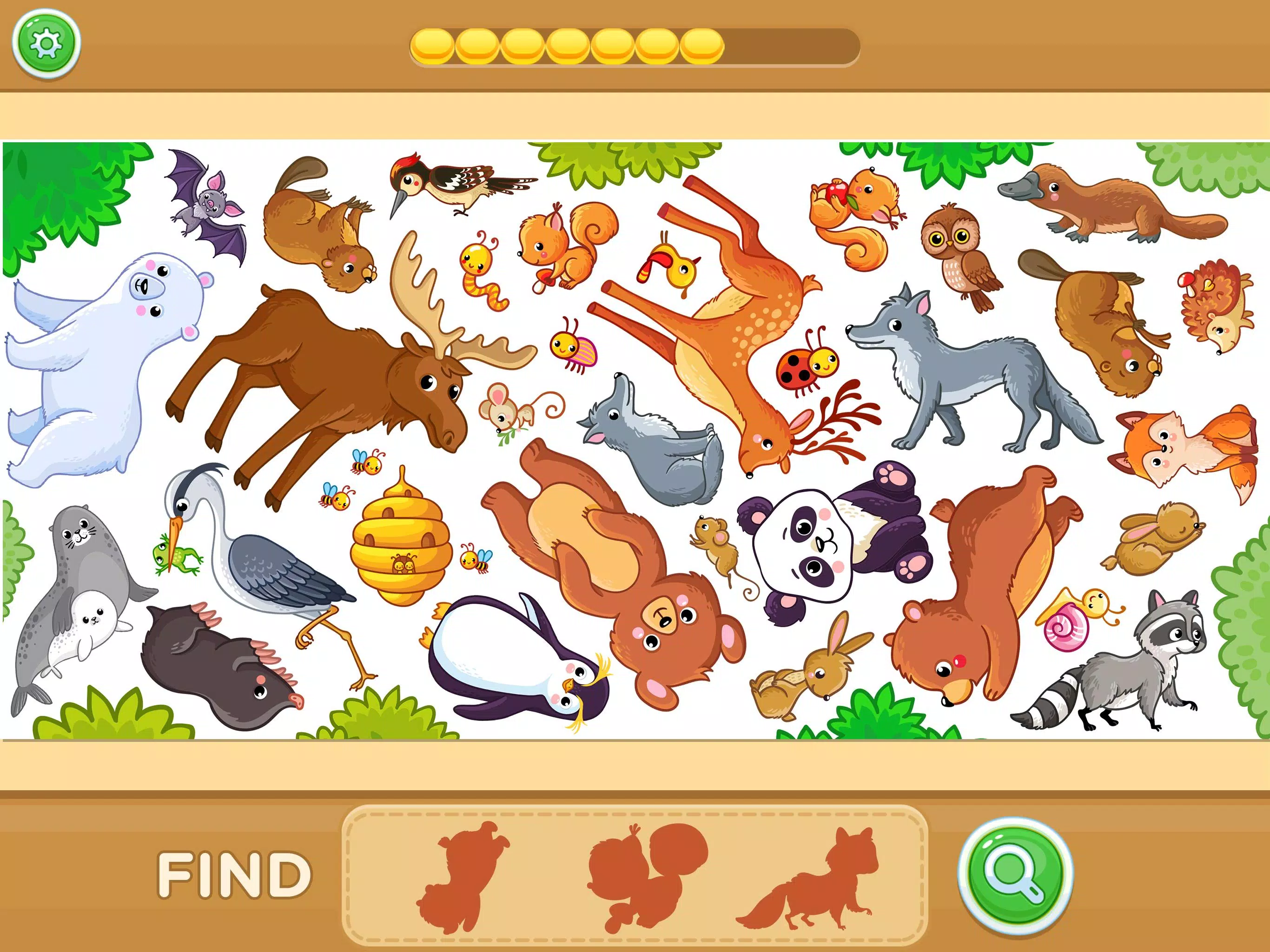 Hidden Animals: Games for kids APK for Android Download